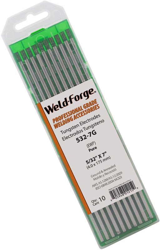 Weld-Forge Pure Tungsten Electrode