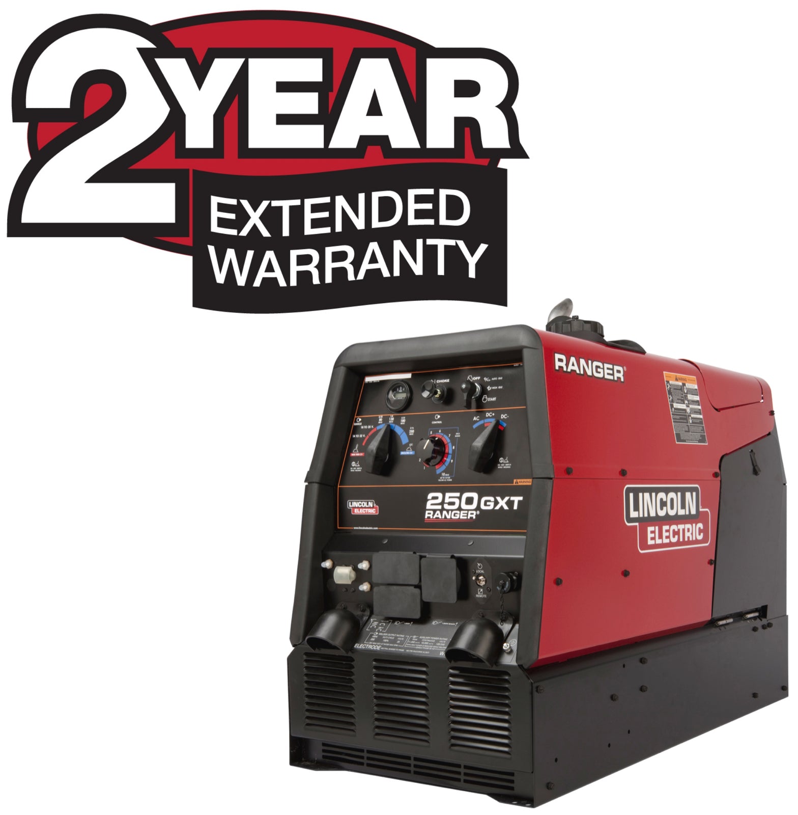Lincoln 2-Year Extended Warranty - Ranger 250 GXT X2382