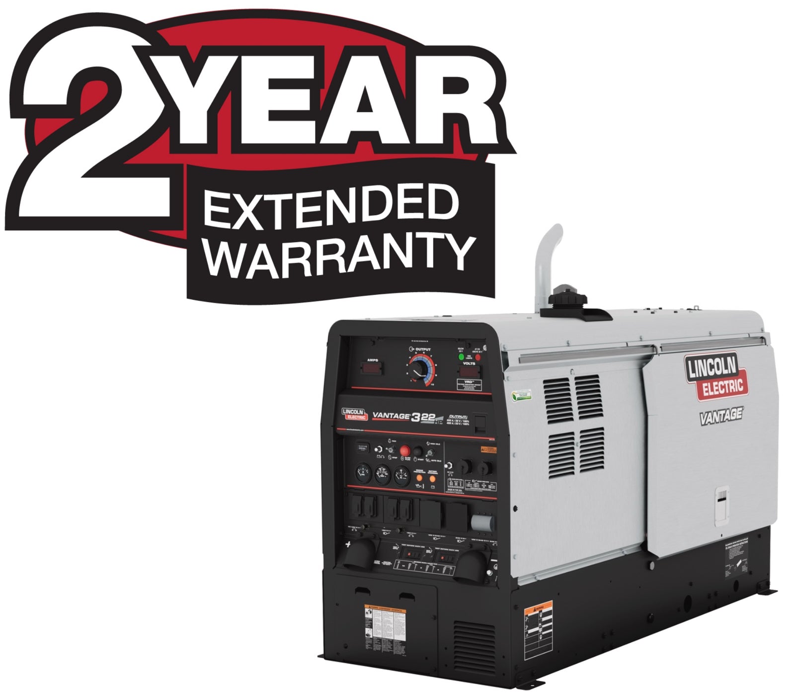 Lincoln 2-Year Extended Warranty - Vantage 332 X2409