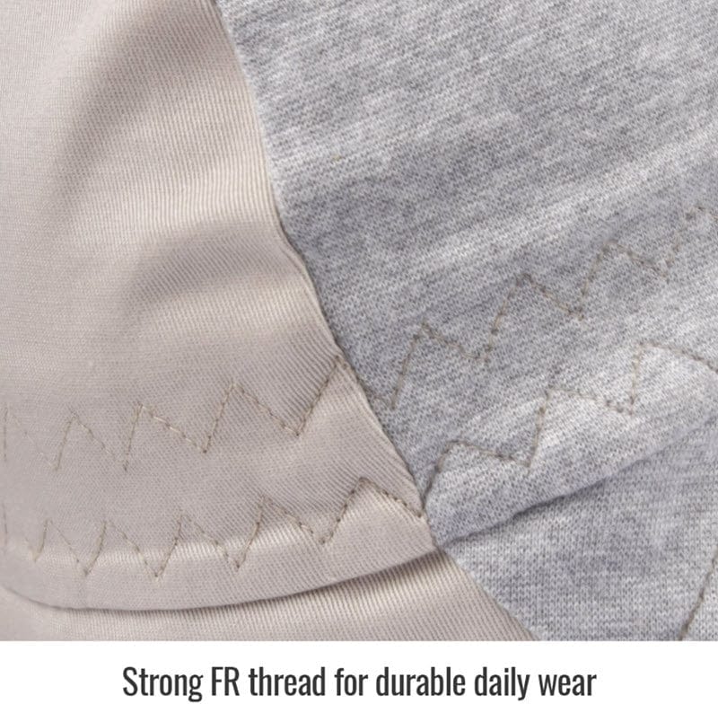 Black Stallion Clothing Black Stallion Gray/Stone Khaki Welding Cap AH1630-GS