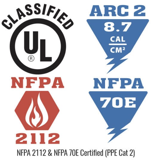 Black Stallion Clothing Black Stallion Stone Khaki AR/FR Work Shirt WF2110-ST