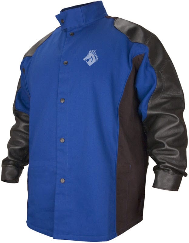 Black Stallion Clothing BSX Welding Jacket - Hybrid FR Cotton/Pigskin BXRB9C/PS