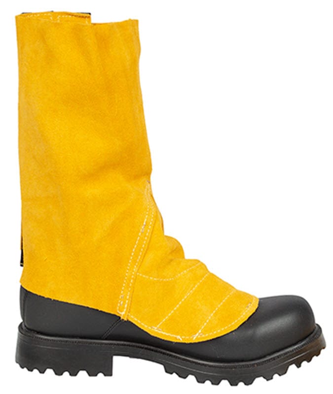 Tillman Clothing Tillman Premium Cowhide 15 inch Shoe Spat with Spring Steel Clip 529CL