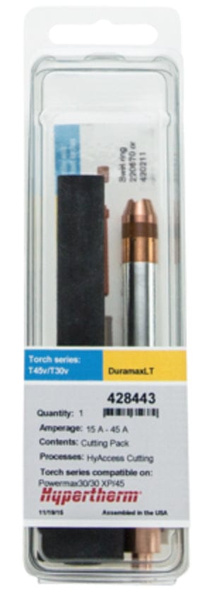 Hypertherm Consumables Hypertherm HyAccess 15-45 A Cutting Starter Pack 428443