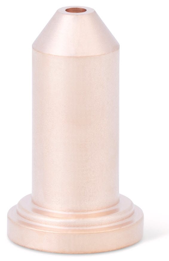 Copper plasma cutting nozzle