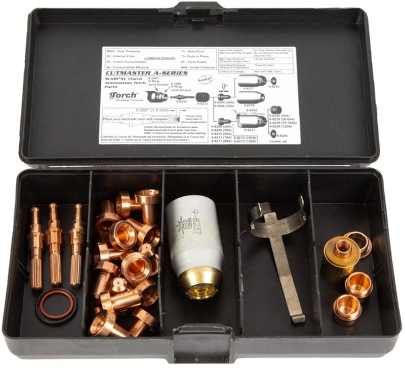 Thermal Dynamics Consumables Thermal Dynamics Plasma Spare Parts Kit, Manual 1Torch 60Amp 5-0075