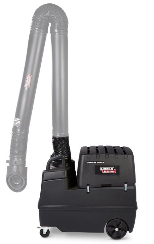 Lincoln Electric Prism Mobile fume extraction unit with flexible hose