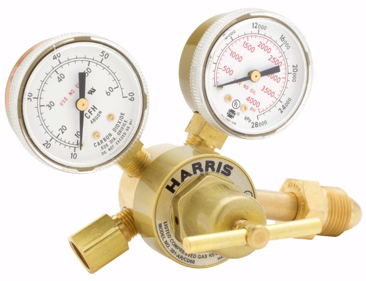 Harris Gas Apparatus Harris 301 Argon Flowgauge Regulator 301-Ar60-580