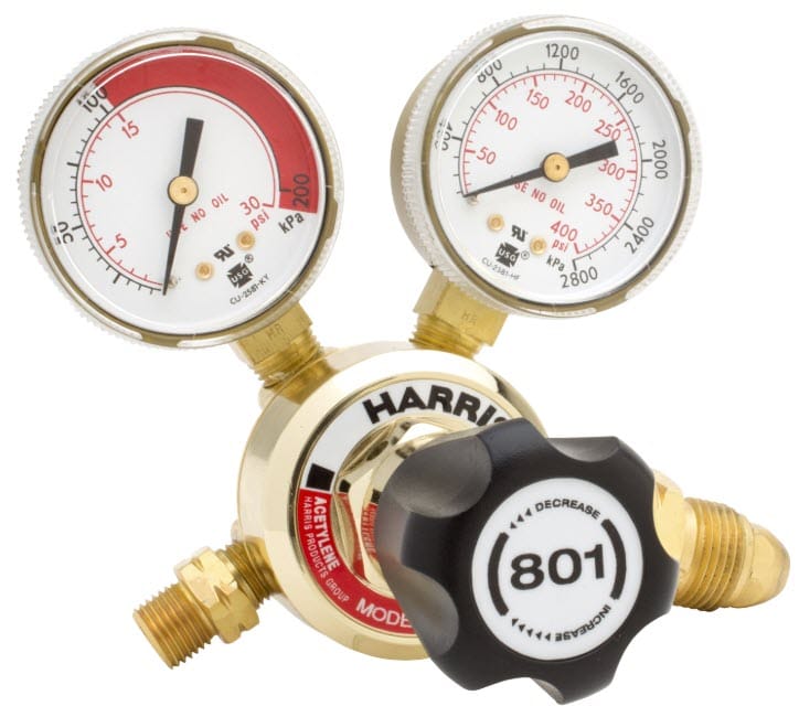 Harris Gas Apparatus Harris Acetylene Regulator (CGA 510) 801-15-510