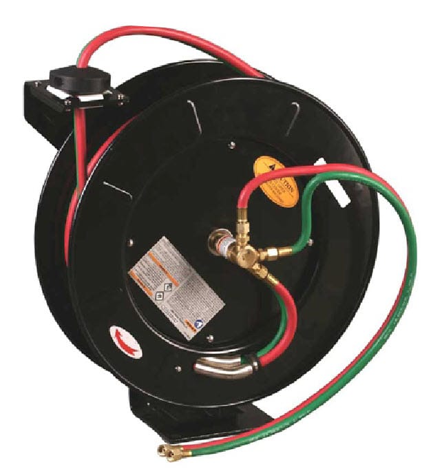 Powerweld Gas Apparatus Powerweld Retractable Twin Welding Hose Reel RHR100