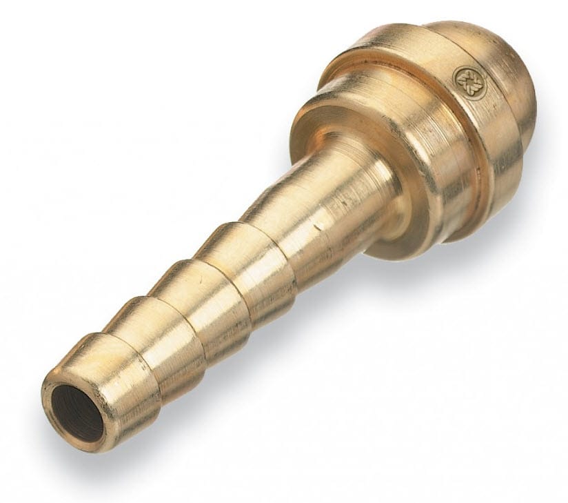 Western #18 Nipple (B) for 3/16" I.D. Hose with 1-15/32" Long Hose Barb
