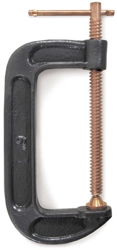 Hobart Hand Tools Hobart Copper Plated C-Clamp - 6 Inch 770060