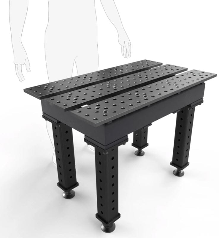 BuildPro Machine Accessories BUILDPRO MAX Slotted Welding Table 2' x 3' (Nitrided) TMQB52238