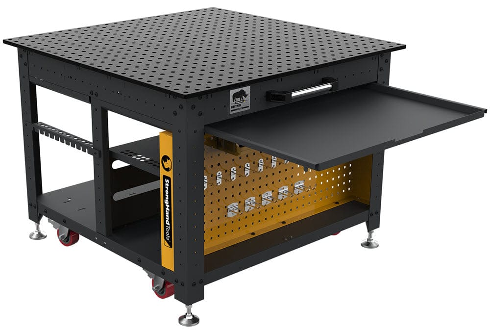 BuildPro Machine Accessories BUILDPRO Rhino Cart F3 Mobile Working Station - 48" X 48" TD5-4848Q-F3
