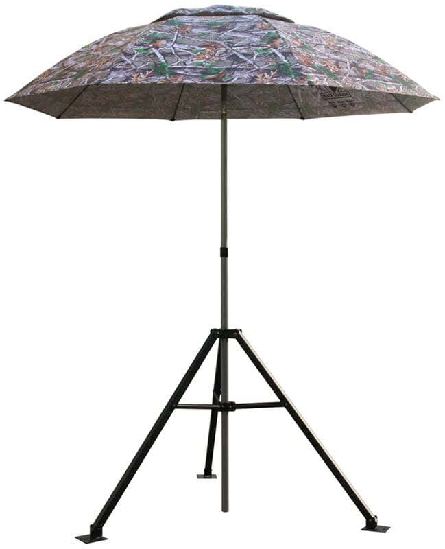 industrial patio umbrella Patioslife Aegis 10ft Round Cantilever with solar LED l US-Patioslife The Black Stallion UB100 Flame Black Stallion UB100 Flame-Resistant Industrial