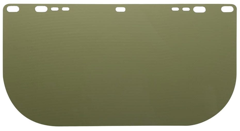 Jackson Safety green tinted replacement face shield visor