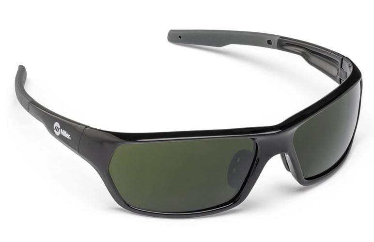 Miller Personal Safety Miller Slag Black Shade 5 Safety Glasses 272205