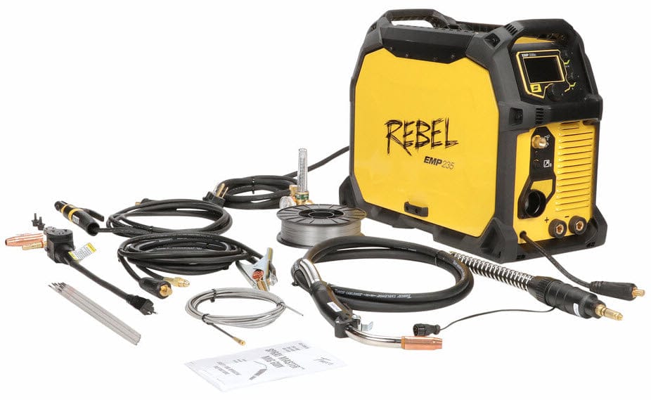 ESAB Welders ESAB Rebel EMP 235ic Multiprocess Welder w/Cart 0558012704