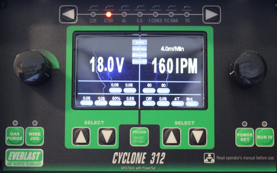 Everlast Welders Everlast CYCLONE 312i MIG Welder CLN-312i