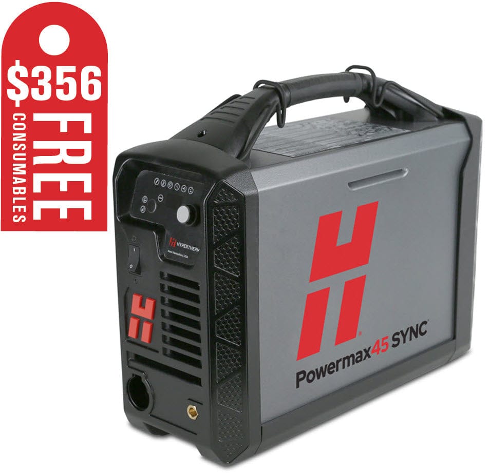 Hypertherm Welders Hypertherm Powermax45 SYNC Plasma Cutter 230V w/CPC (No Torch) 088571