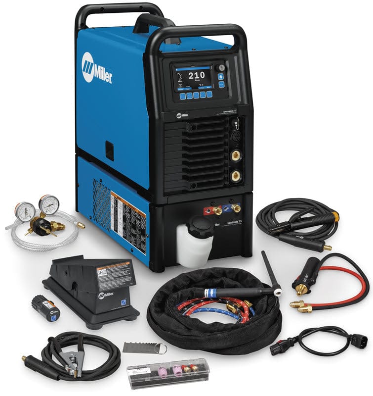 tig welder with foot pedal Miller Syncrowave 212 Water-Cooled TIG Welder Package w/Wireless Foot Control 951000254