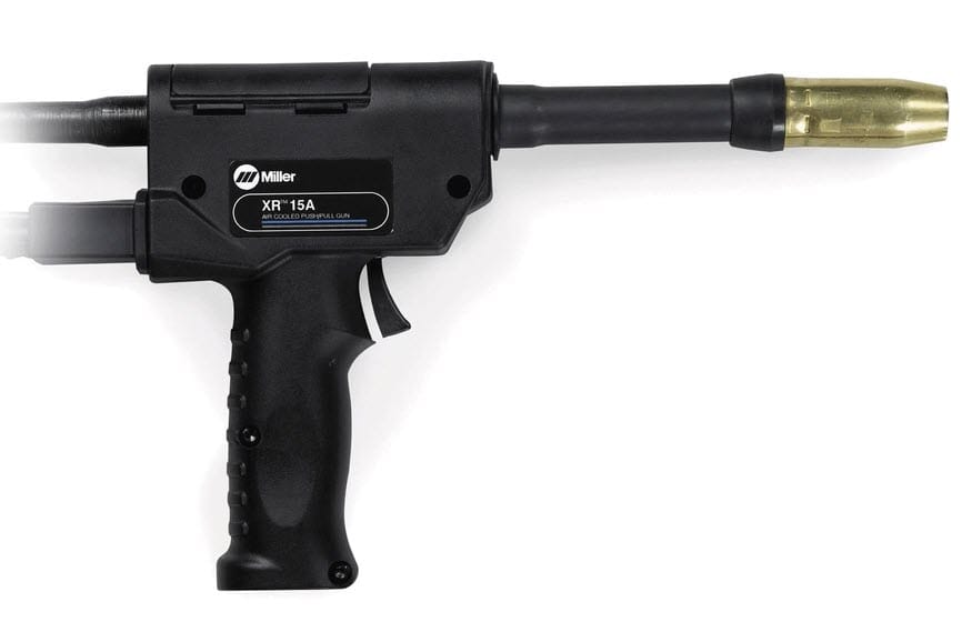Miller XR 15A air cooled push pull welding gun