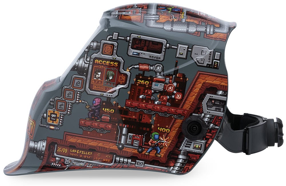 Lincoln Welding Helmets Lincoln Viking 1740 Welding Helmet - Game On K5562-3