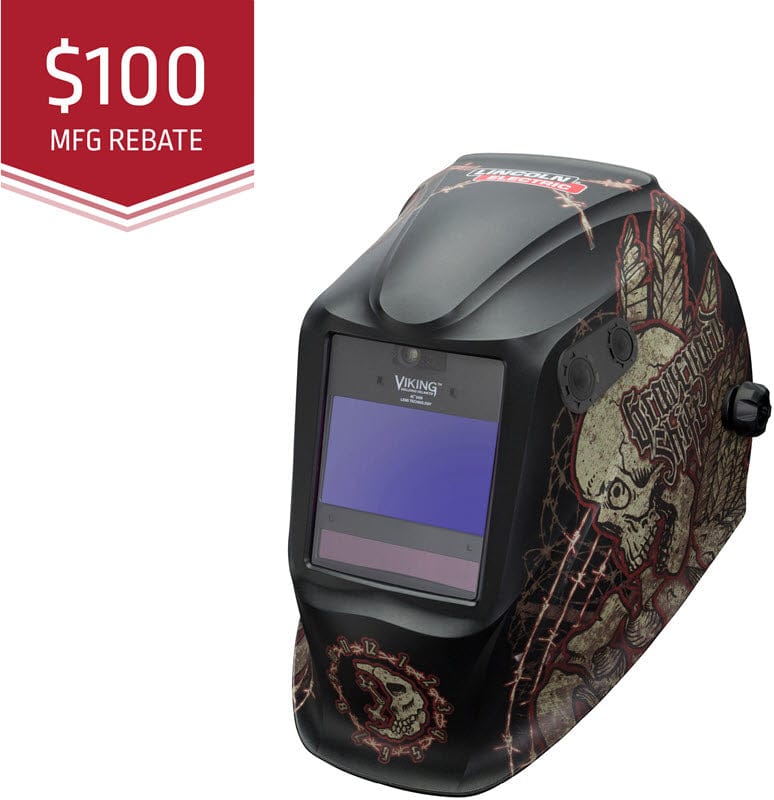 Lincoln Welding Helmets Lincoln Viking 2450 ADV Welding Helmet - Graveyard Shift K3099-5
