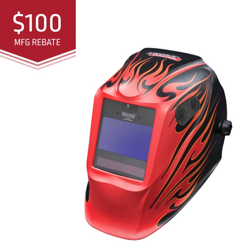 Lincoln Welding Helmets Lincoln Viking 2450 ADV Welding Helmet - Street Rod K3035-5