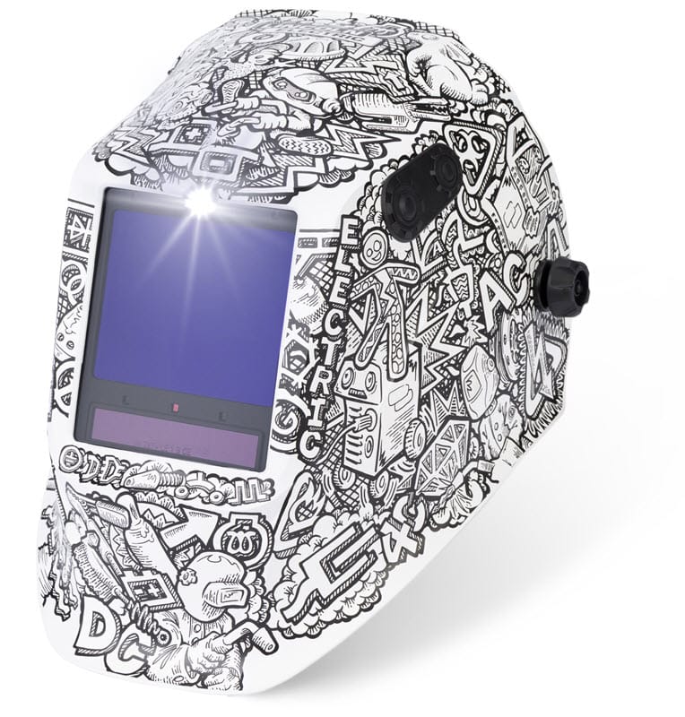 Lincoln Viking 3350 ADV Welding Helmet - Graffiti K5760-5