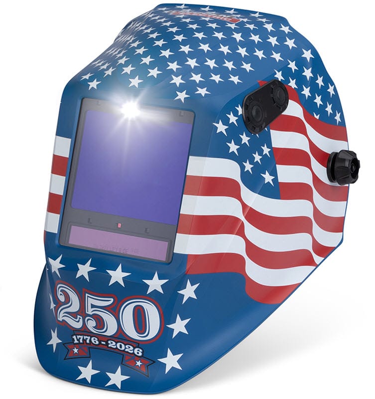 Lincoln Viking 3350 ADV Welding Helmet - Star-Spangled 250th Edition K