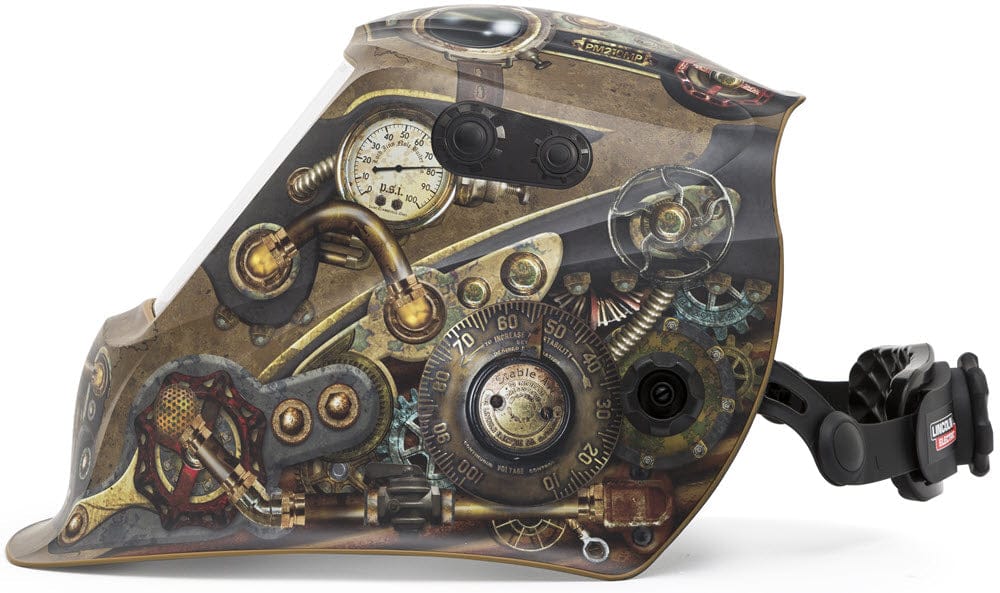 Lincoln Welding Helmets Lincoln Viking 3350 ADV Welding Helmet - Steampunk K3428-5
