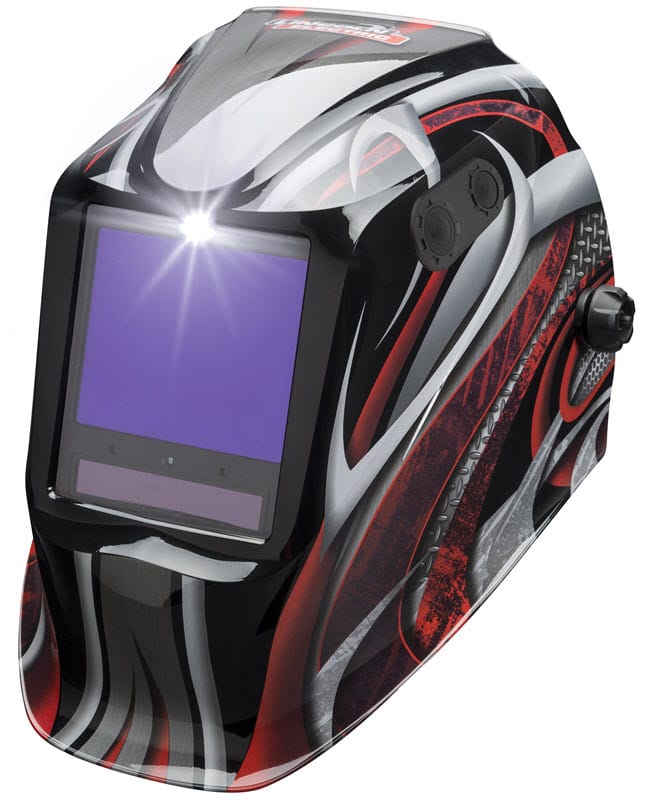 Lincoln Viking 3350 ADV Welding Helmet - Twisted Metal K3248-5