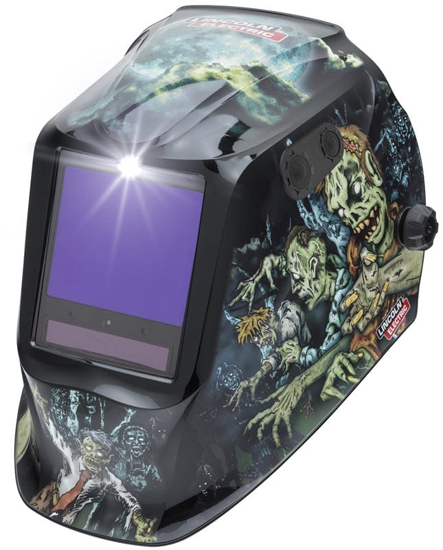 Lincoln Viking 3350 ADV Welding Helmet - Zombie K4158-5