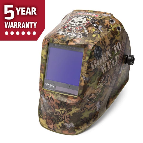 Lincoln Welding Helmets Lincoln Viking 3350 Welding Helmet - Born To Weld K3616-4
