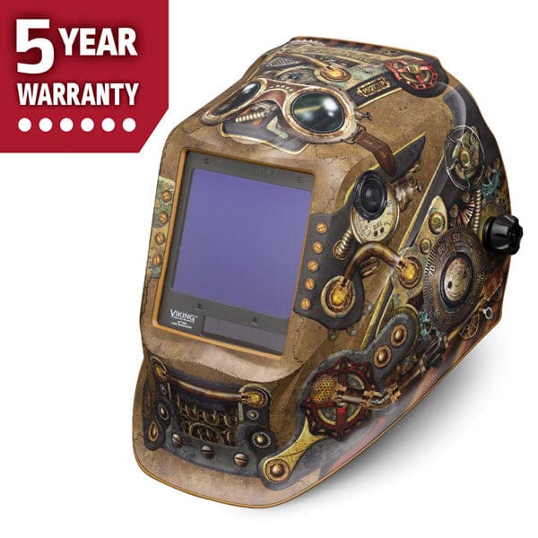 Lincoln Welding Helmets Lincoln Viking 3350 Welding Helmet - Steampunk K3428-4
