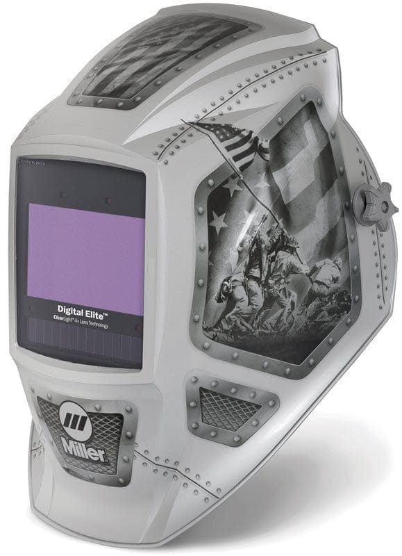 Miller Welding Helmets Miller Forged in Freedom Digital Elite ClearLight 4x Welding Helmet 299617