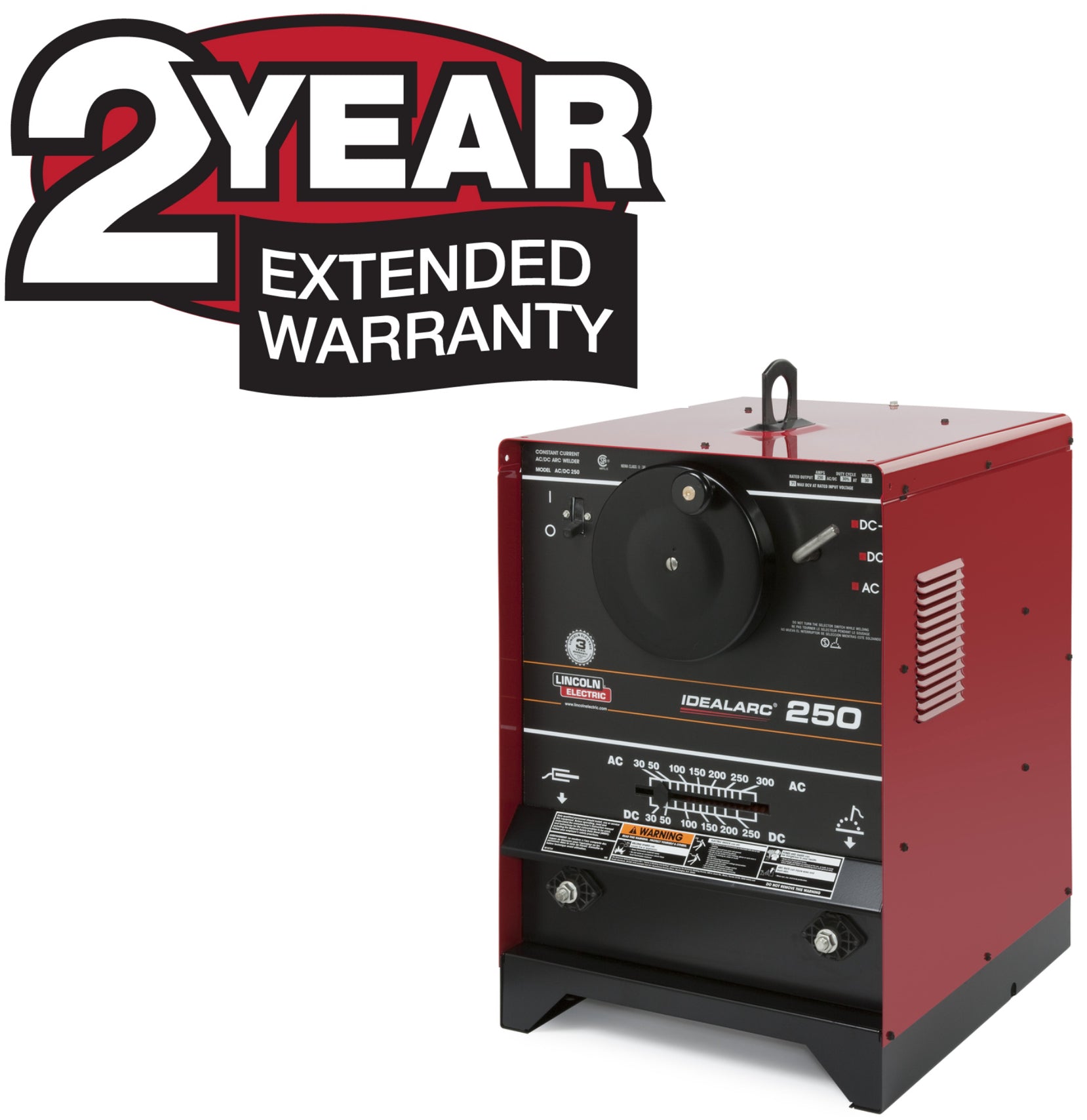 Lincoln 2-Year Extended Warranty - Idealarc 250