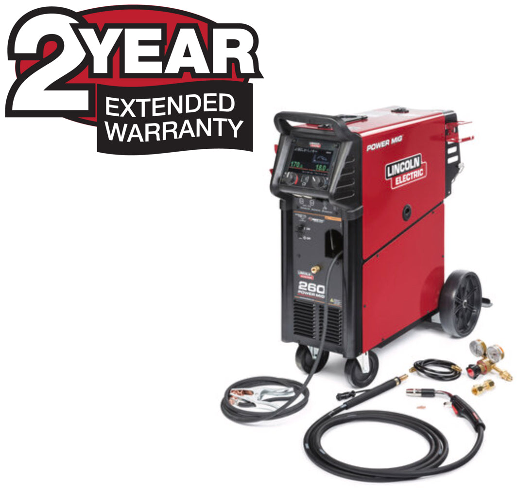 Lincoln 2-Year Extended Warranty - POWER MIG 260 X3520