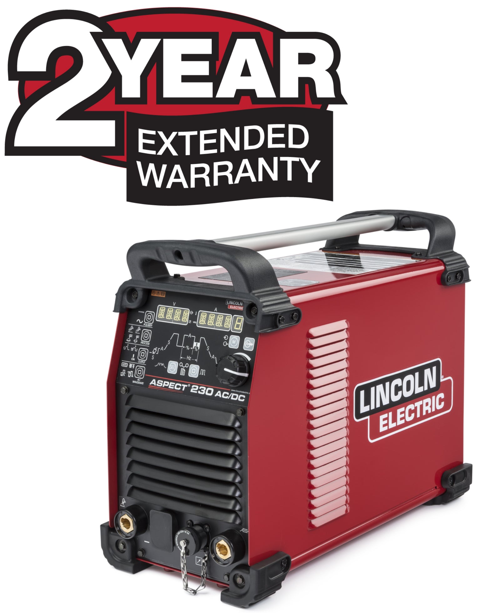 Lincoln 2-Year Extended Warranty - Aspect 230 AC/DC X4340