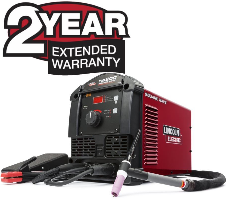Lincoln 2-Year Extended Warranty - Square Wave TIG 200 X5126