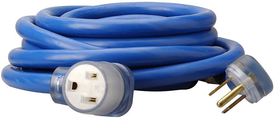 Southwire 8/3 STW Welder Extension Cords 25 ft Blue
