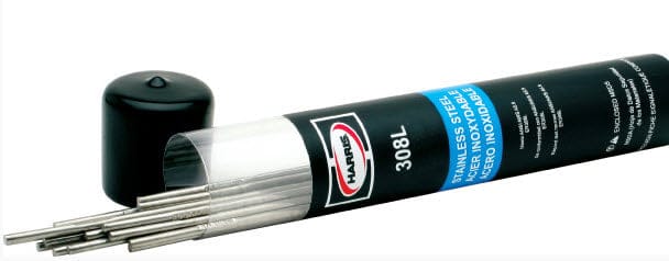 Harris Filler Metals Harris ER308L 1/16 Stainless Steel TIG Welding Wire 1# 308LT300POP
