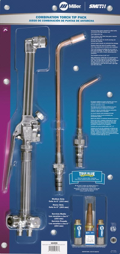 Smith Gas Apparatus Smith Combination Torch & Tip Package - Heavy Duty 16206