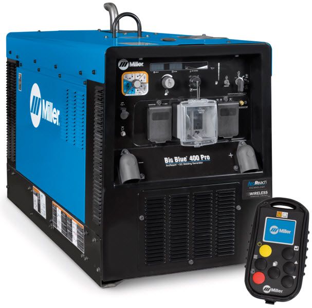 Miller Big Blue 400 Pro With Wireless Interface Control 907732013