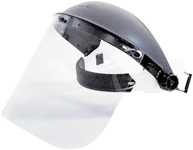 gear shield Hobart 770118 Face Shield Clear with Ratchet Head Gear
