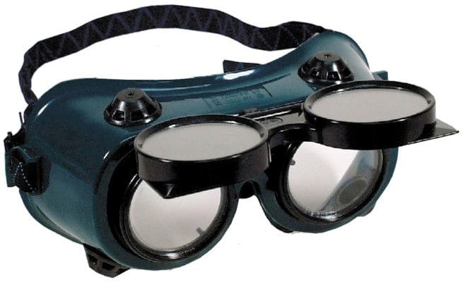 flip front welding goggles Hobart 770129 50mm Eye Cup Oxy/Acetylene Goggles with Flip-Up Front