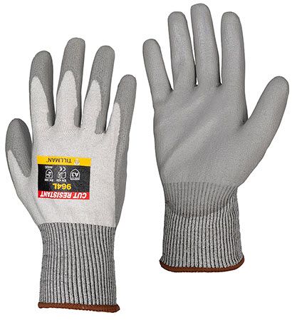 Cut-Resistant Gloves with Polyurethane Coating