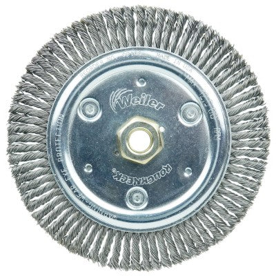 Weiler Roughneck Sr. Stringer Bead Wheel - 7" Steel 09100