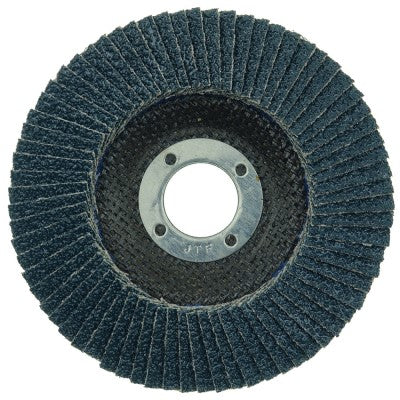 Weiler Tiger Paw Flap Disc - 4 1/2" Type 29 7/8 Arbor 40 Grit 51119 1